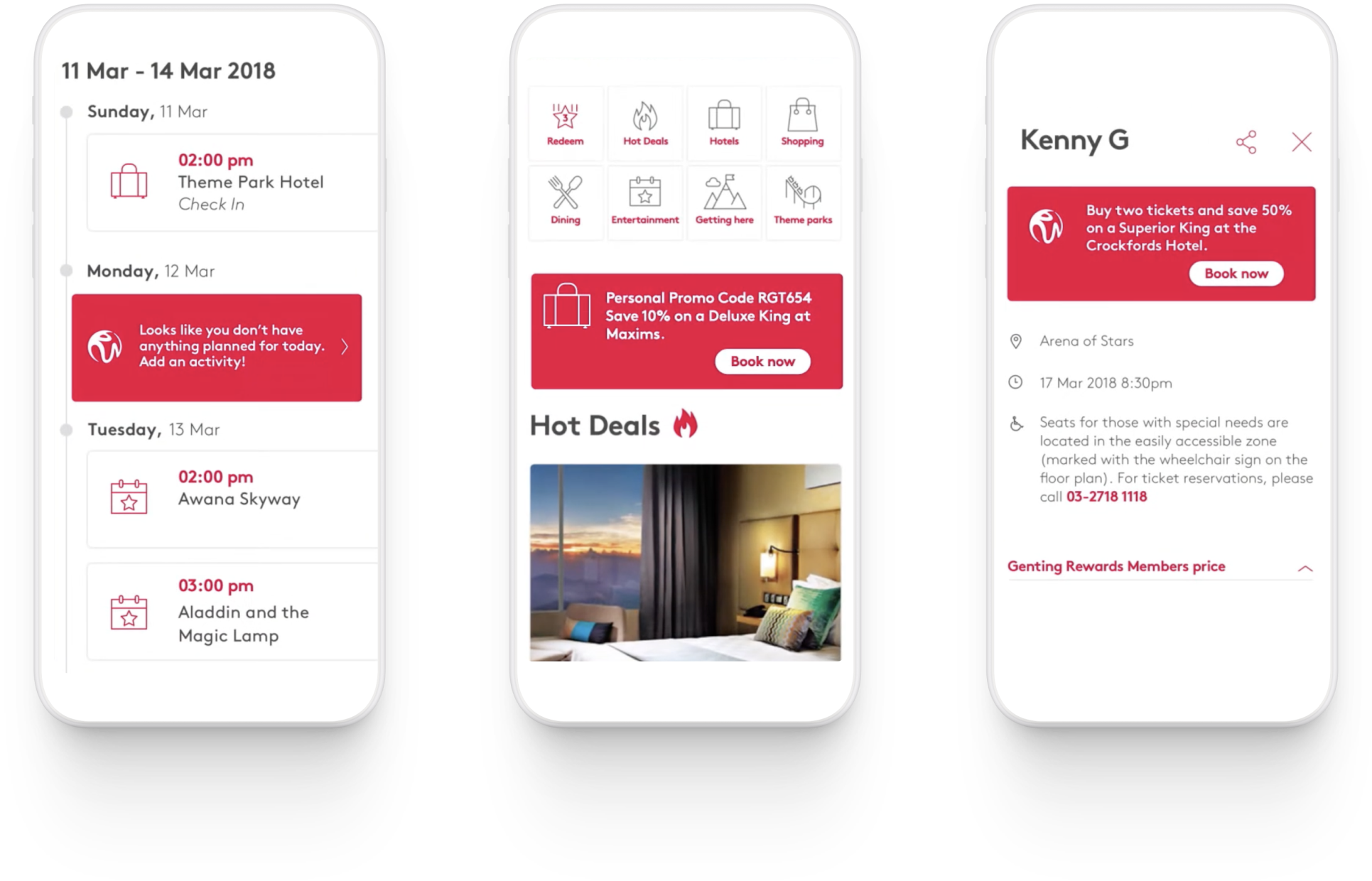 genting mobile app screens